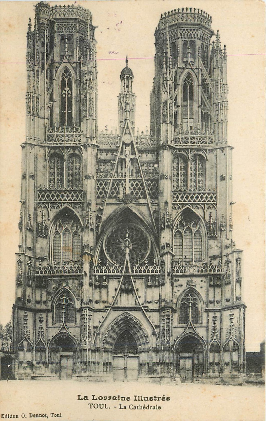 CPA La Lorraine Illustree Toul La Cathedrale 