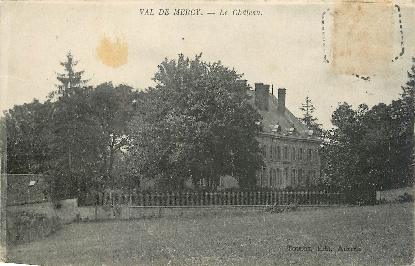 CPA Val de Mercy Le Chateau 