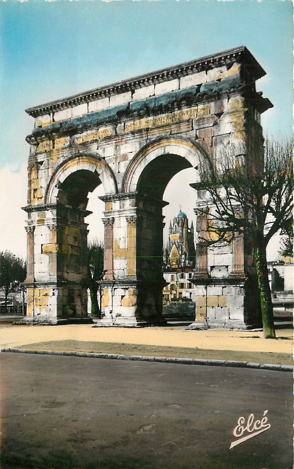 CPM Saintes Ch Marit L'Arc de Triomphe 
