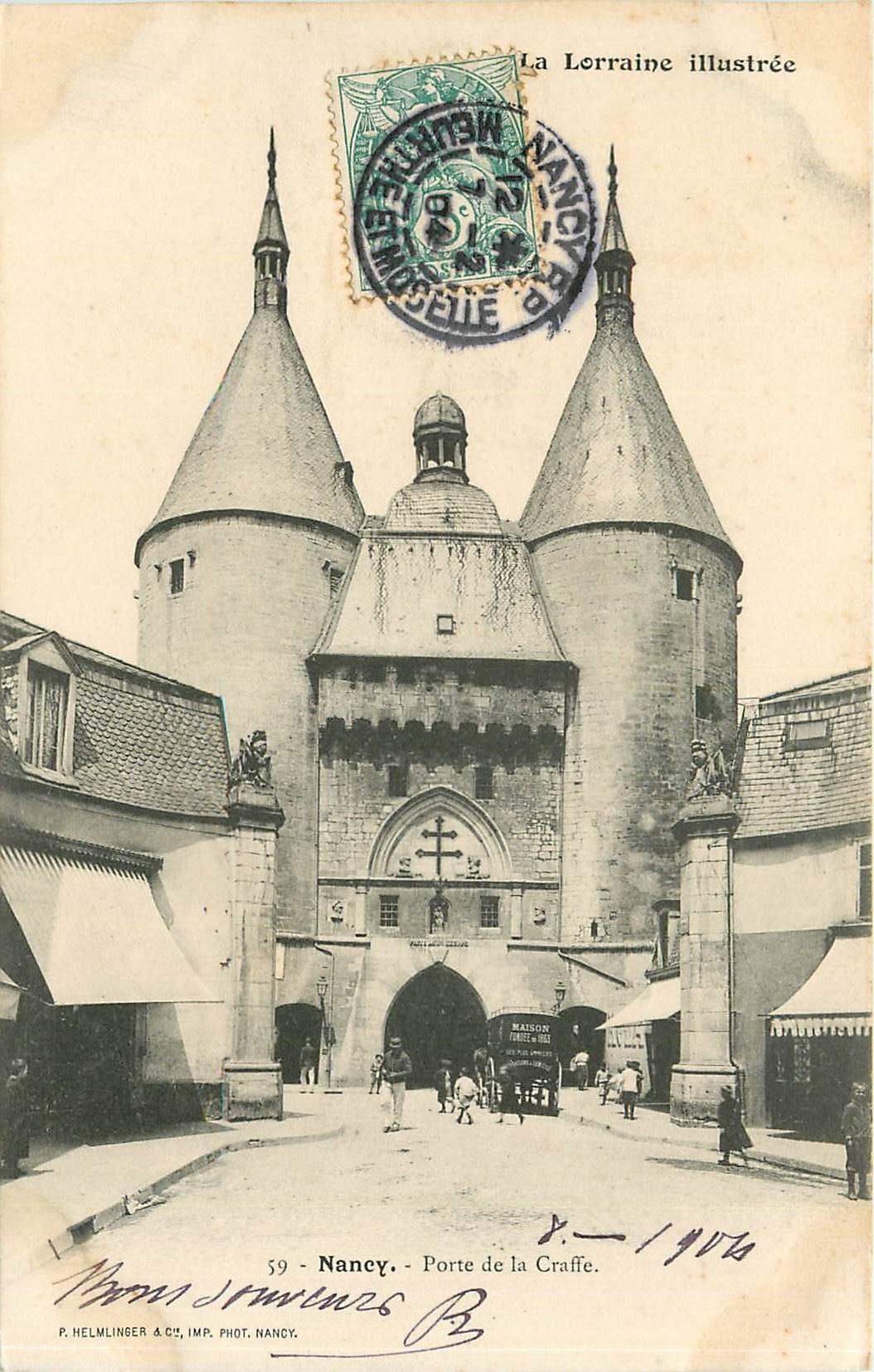 CPA Nancy Porte de la Craffe 