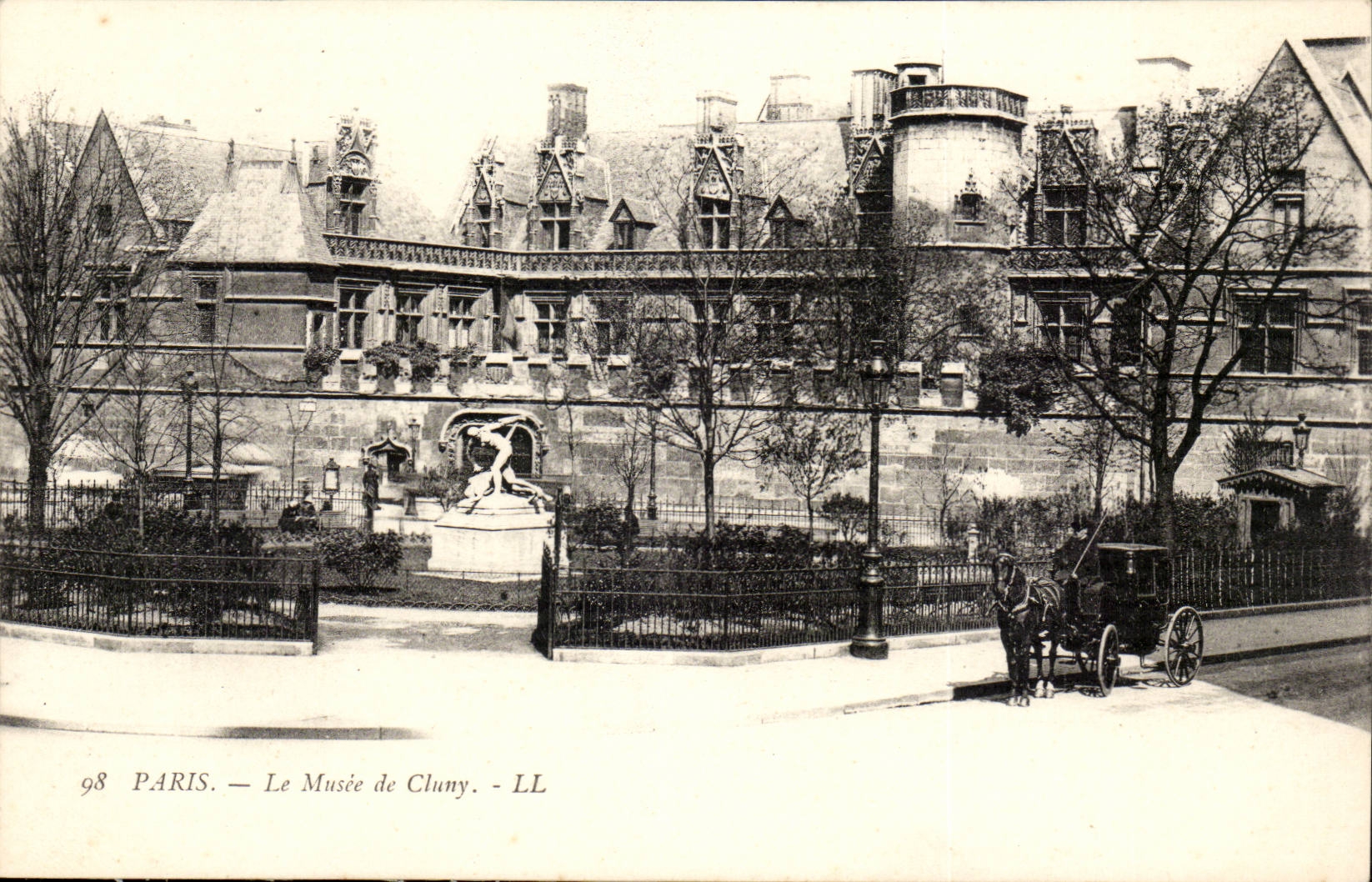 Paris - 6 - the Museum of Cluny - CPA