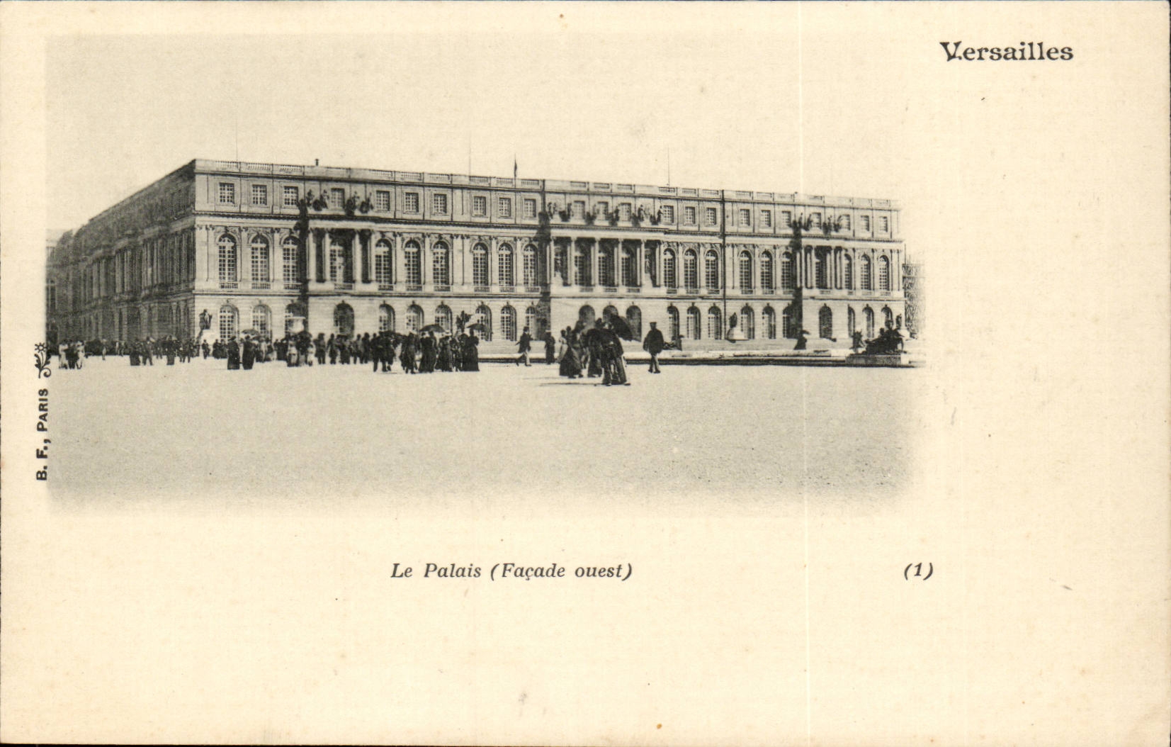 Versailles - the Palate - Western Frontage - CPA