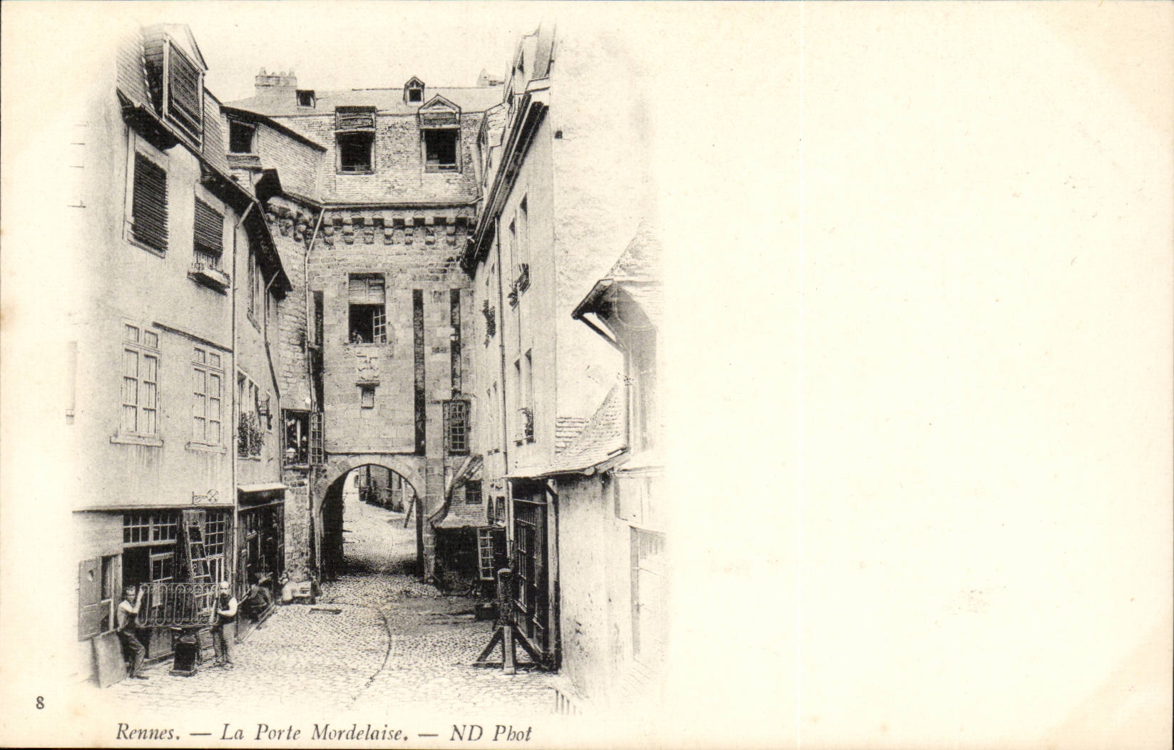 Rouen - the Mordelaire Gate - CPA