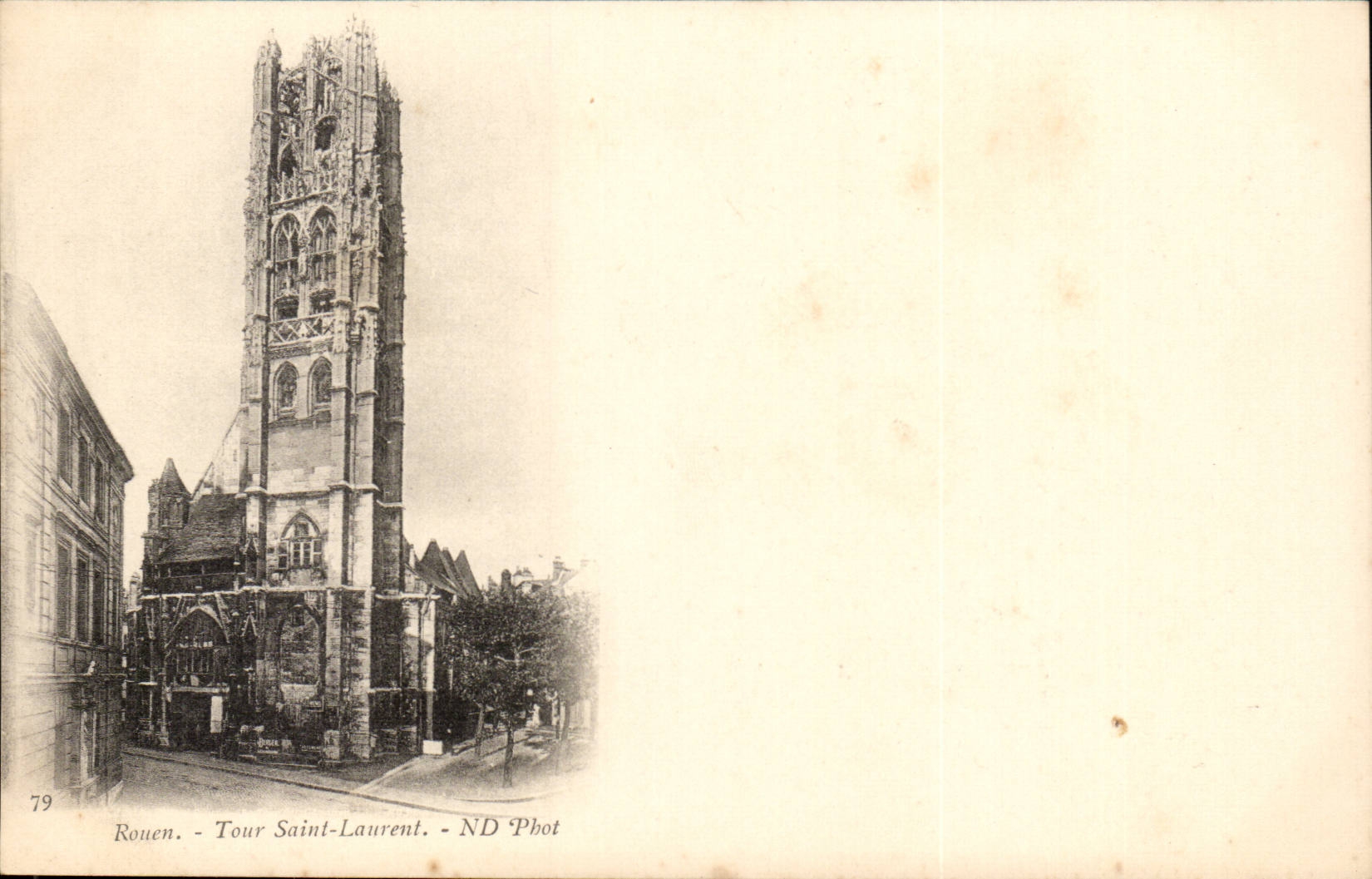 Rouen - Saint Laurent Turn - CPA