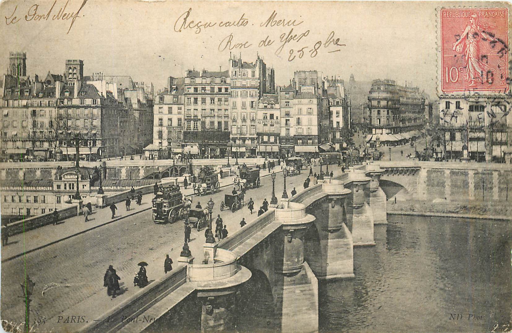 CPA Paris Le Pont Neuf