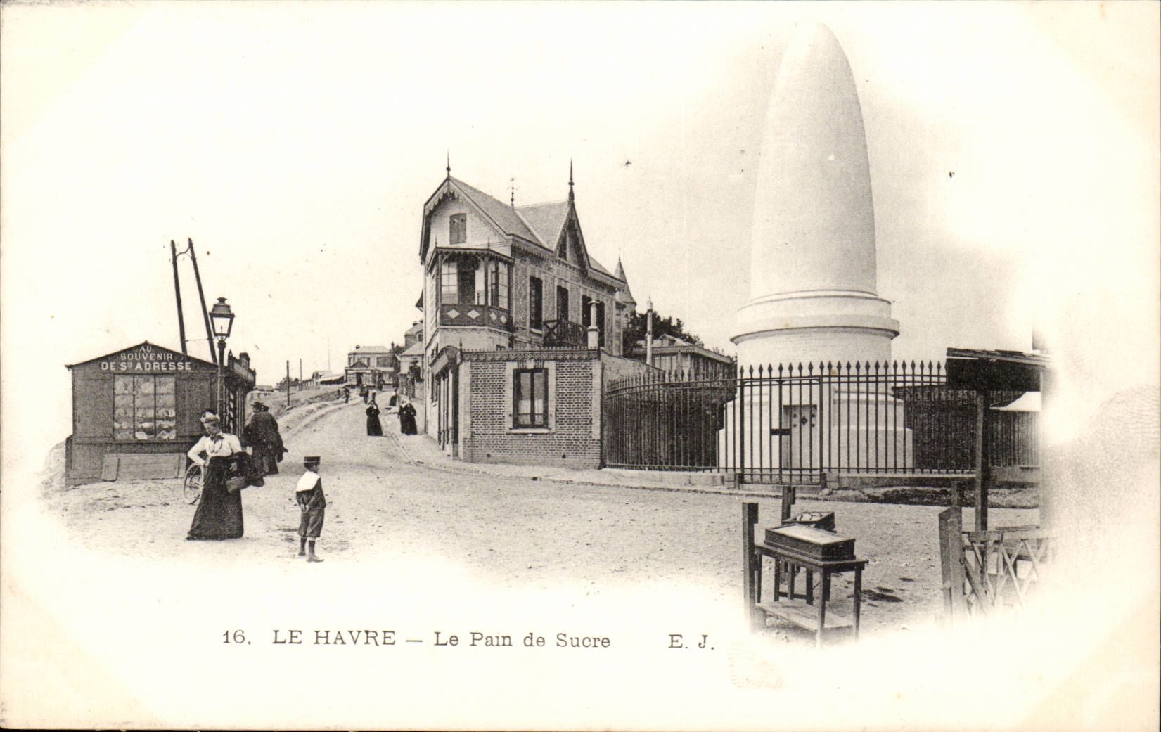 Le Havre CPA Le pan de sucre (Ste Adresse)