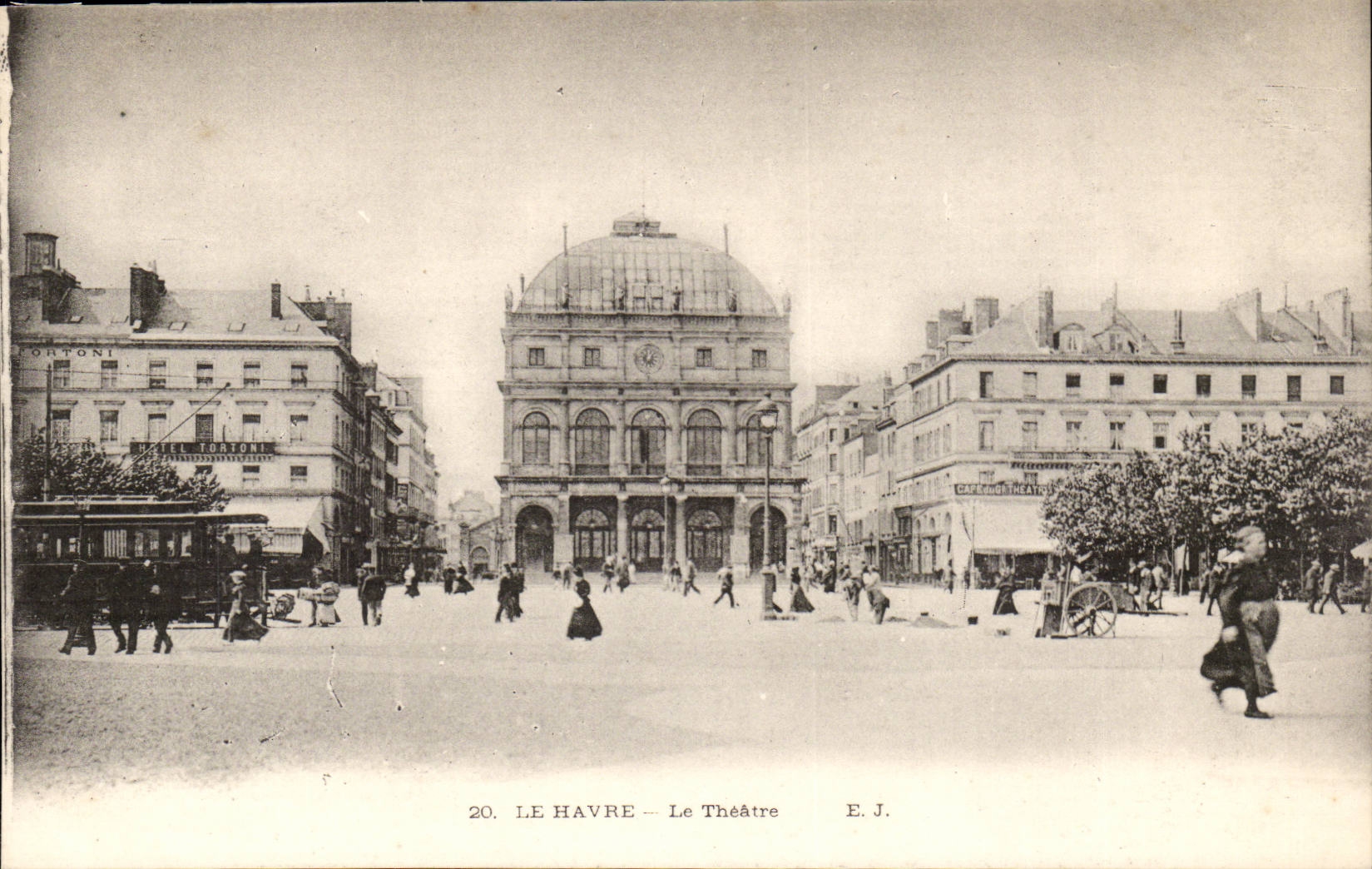 Le Havre CPA Le theatre