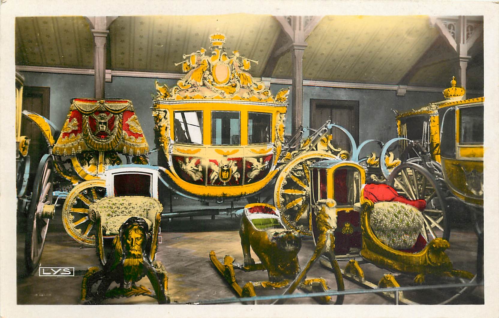 CPA Versailles Musee des voitures