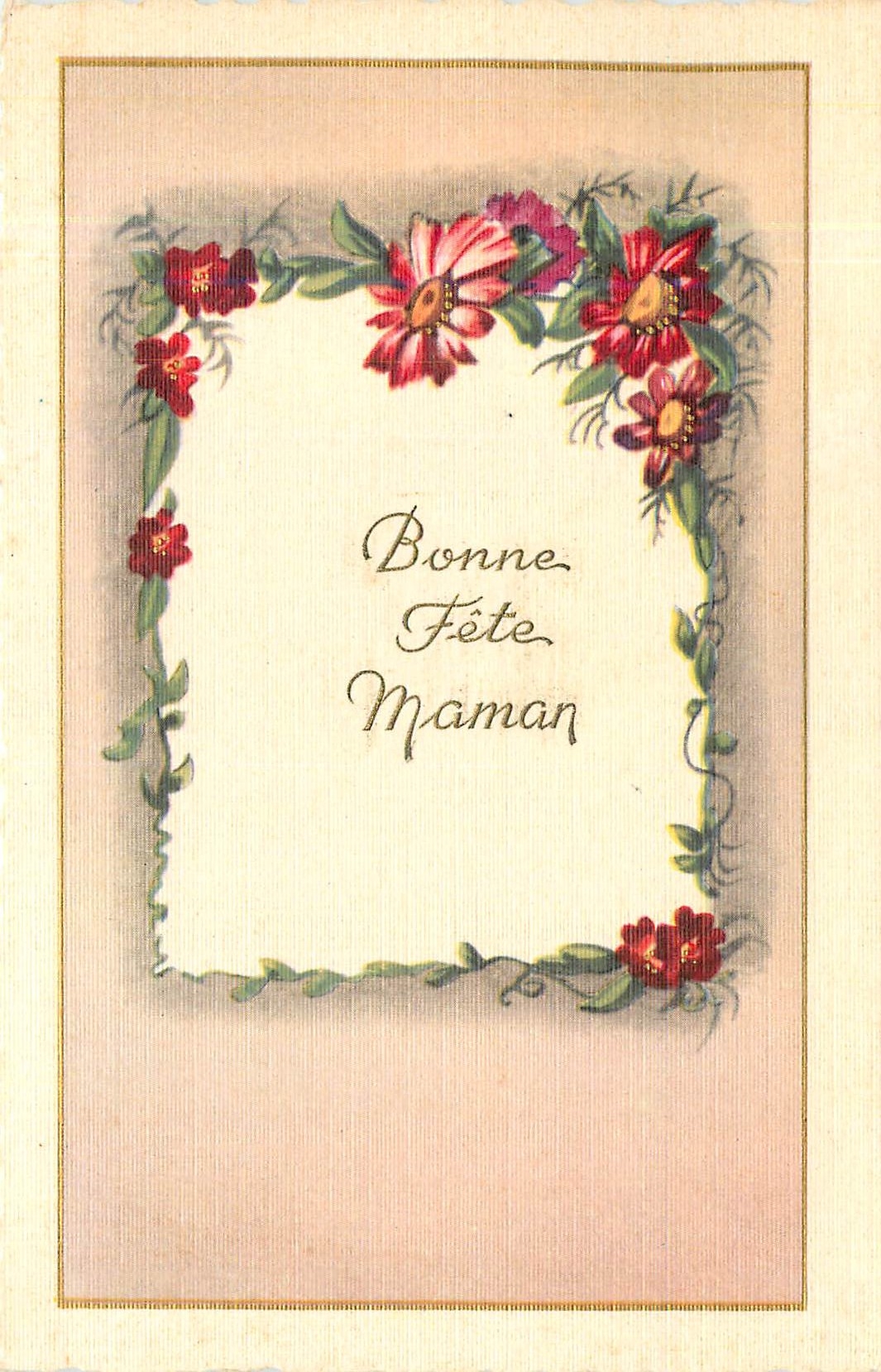 CPA Bonne annee