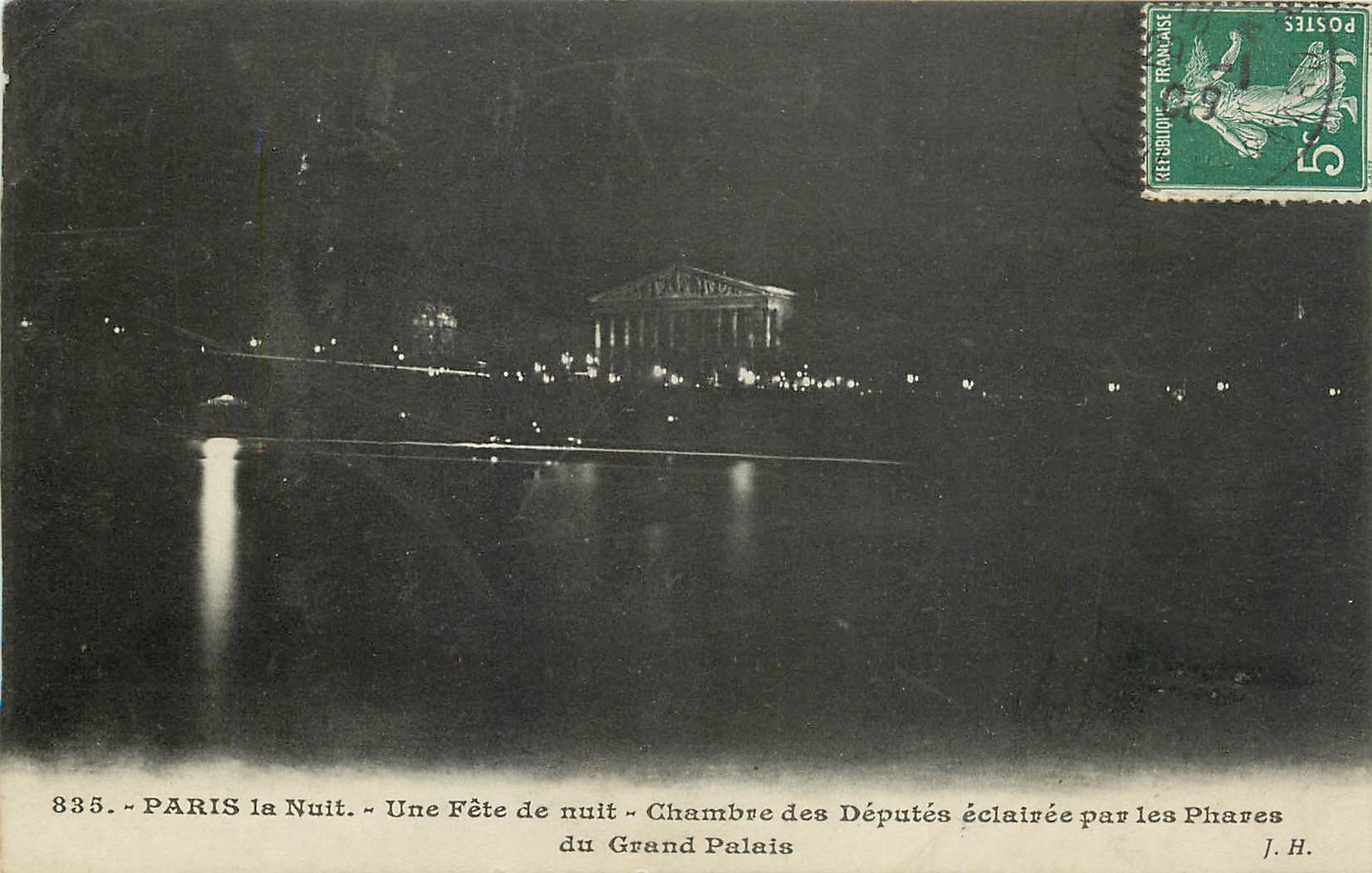 CPA PARIS la Nuit