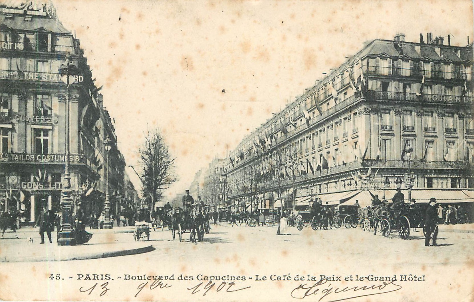 CPA PARIS-Boulevard des Capucines