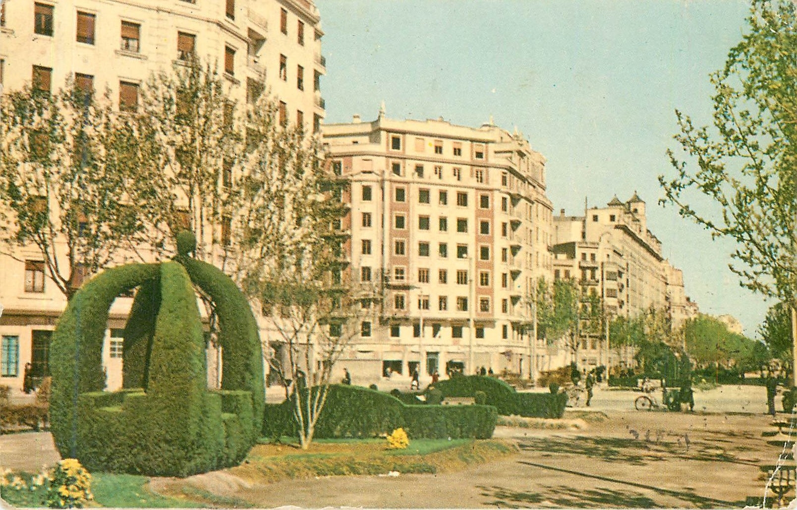 CPA Gran Via de Fernando el Catalico Valencia