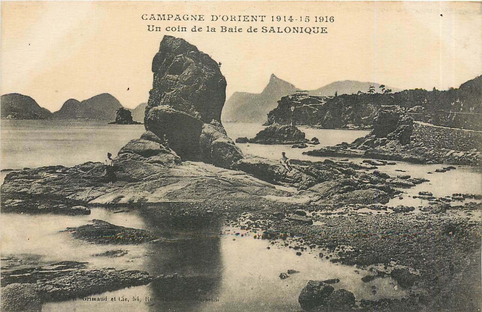 Un coin de la Baie de SALONIQUE