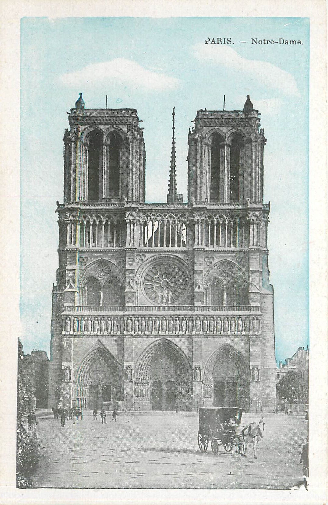 CPA PARIS - Notre Dame