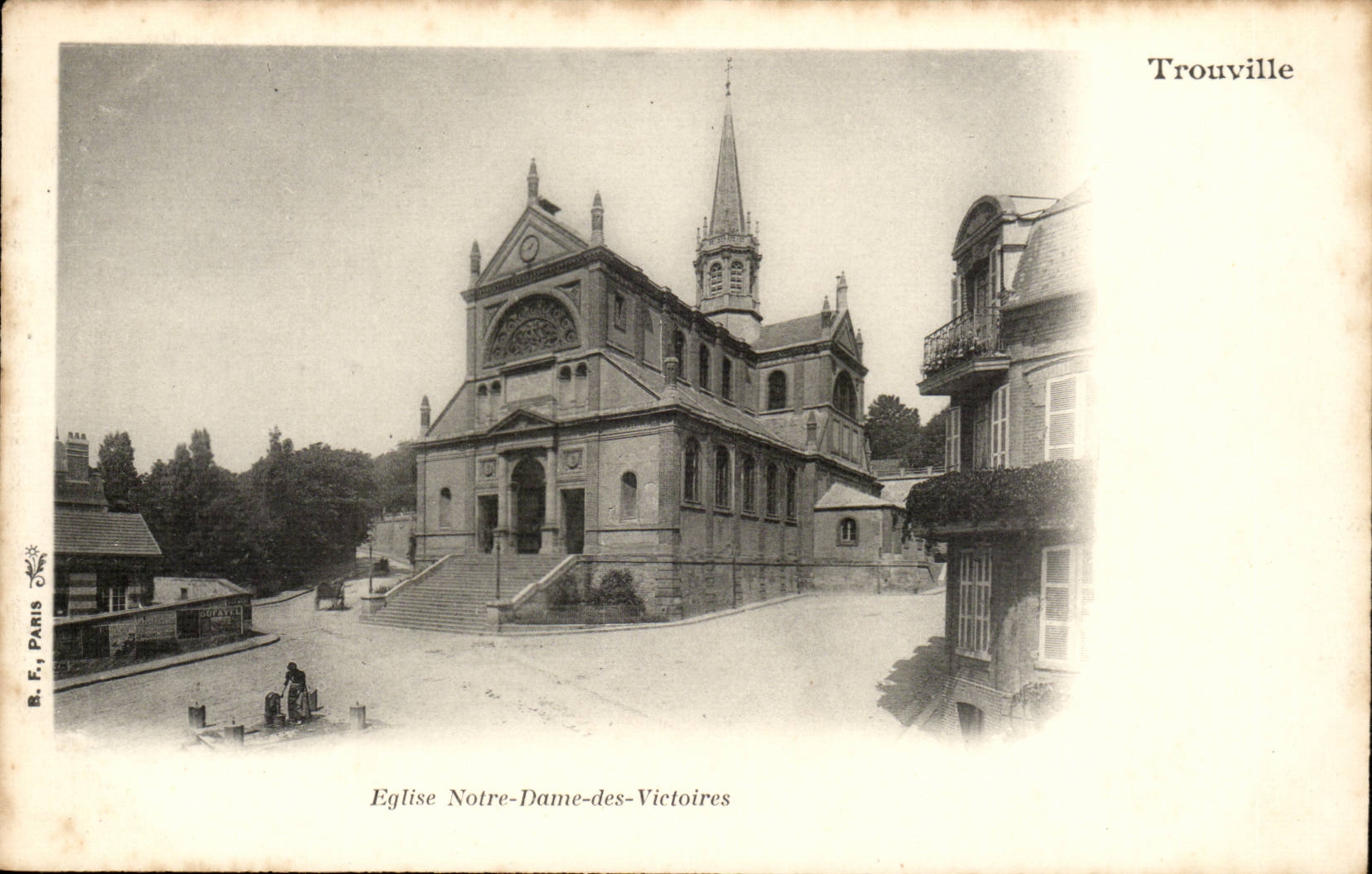 Trouville CPA Notre Dame Church of the Victories