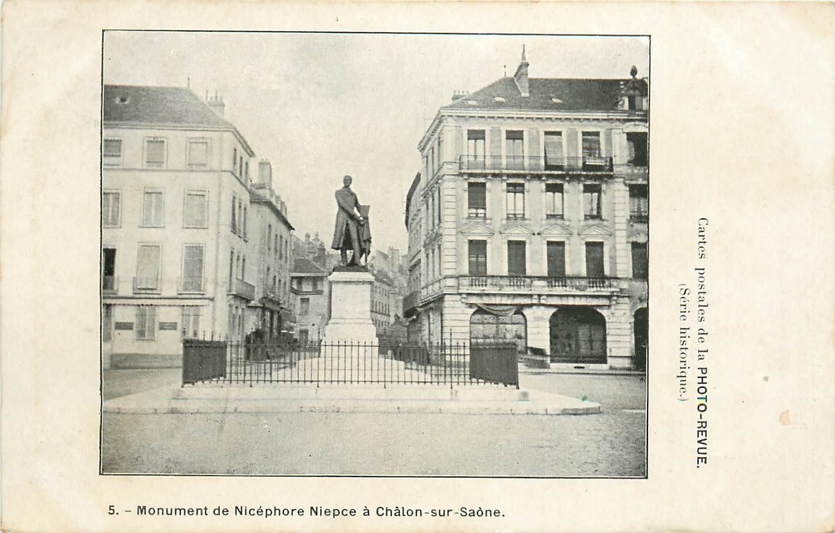 CPA Monument de Nicephore Niepce a Chalon sur Saone