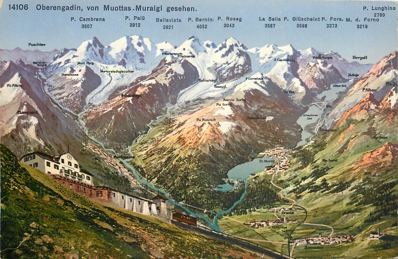 CPA Oberaengandin von Mutotas Muraigl gesehen