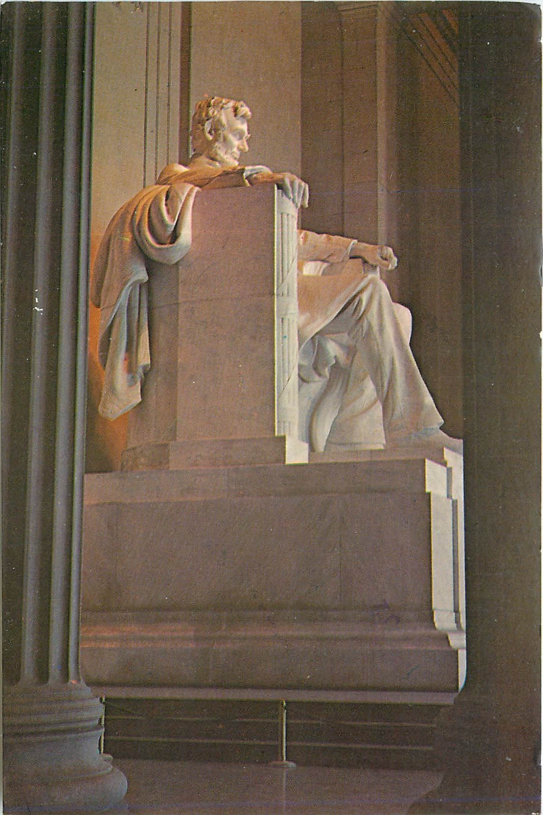 CPA LINCOLN STTUE-LINCOLN MEMORIAM