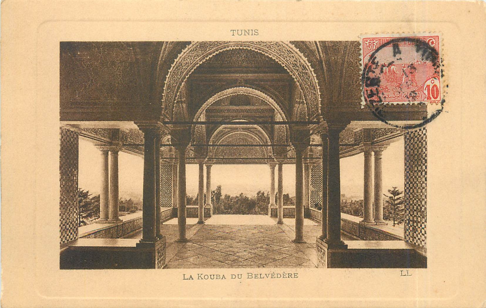 CPA LA KOUBE DU BELVEDERE