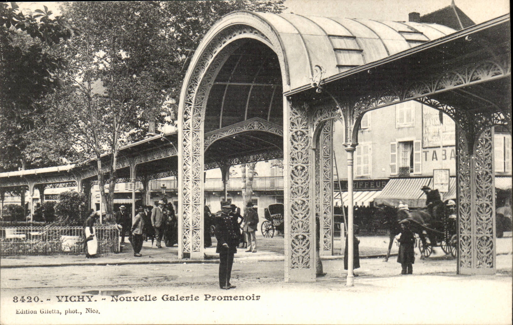 Vichy - News Gallery Promenade - CPA