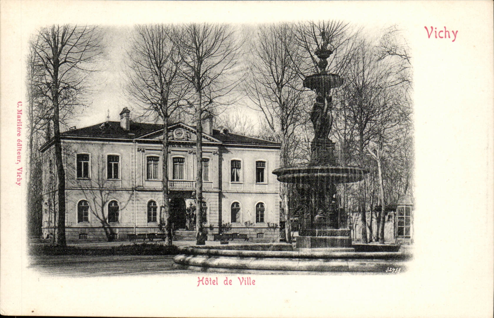 Vichy - Town hall - CPA
