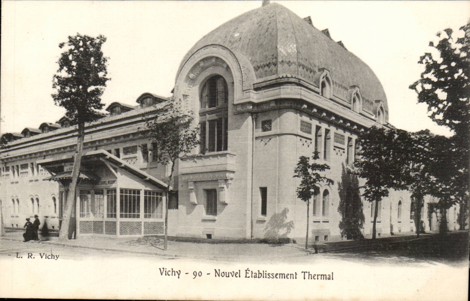 Vichy - News Hydropathic establishment - CPA