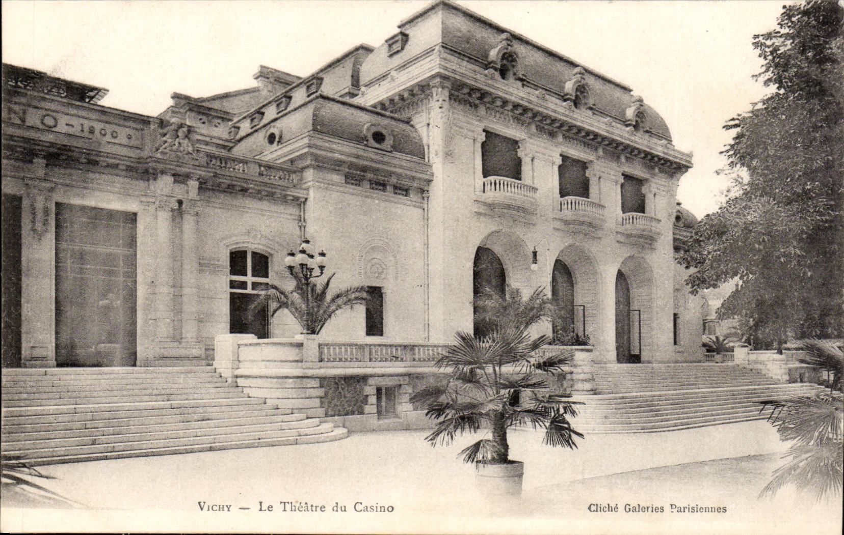 Vichy - the Theater of the Casino - CPA