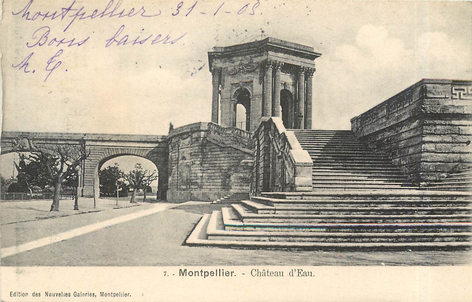 CPA Montpellier Chateau d'Eau 