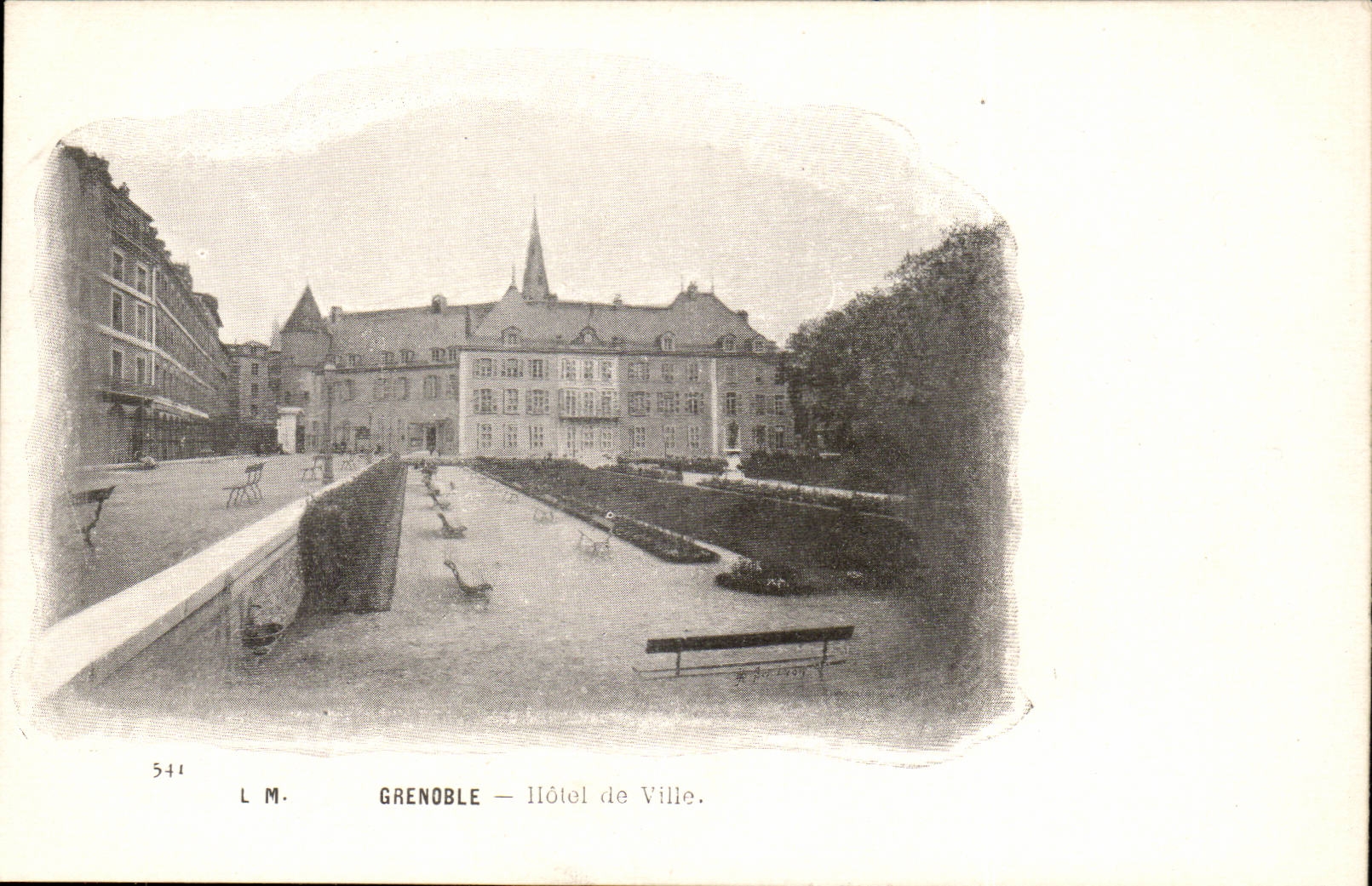 Isere - Grenoble - Town hall - CPA