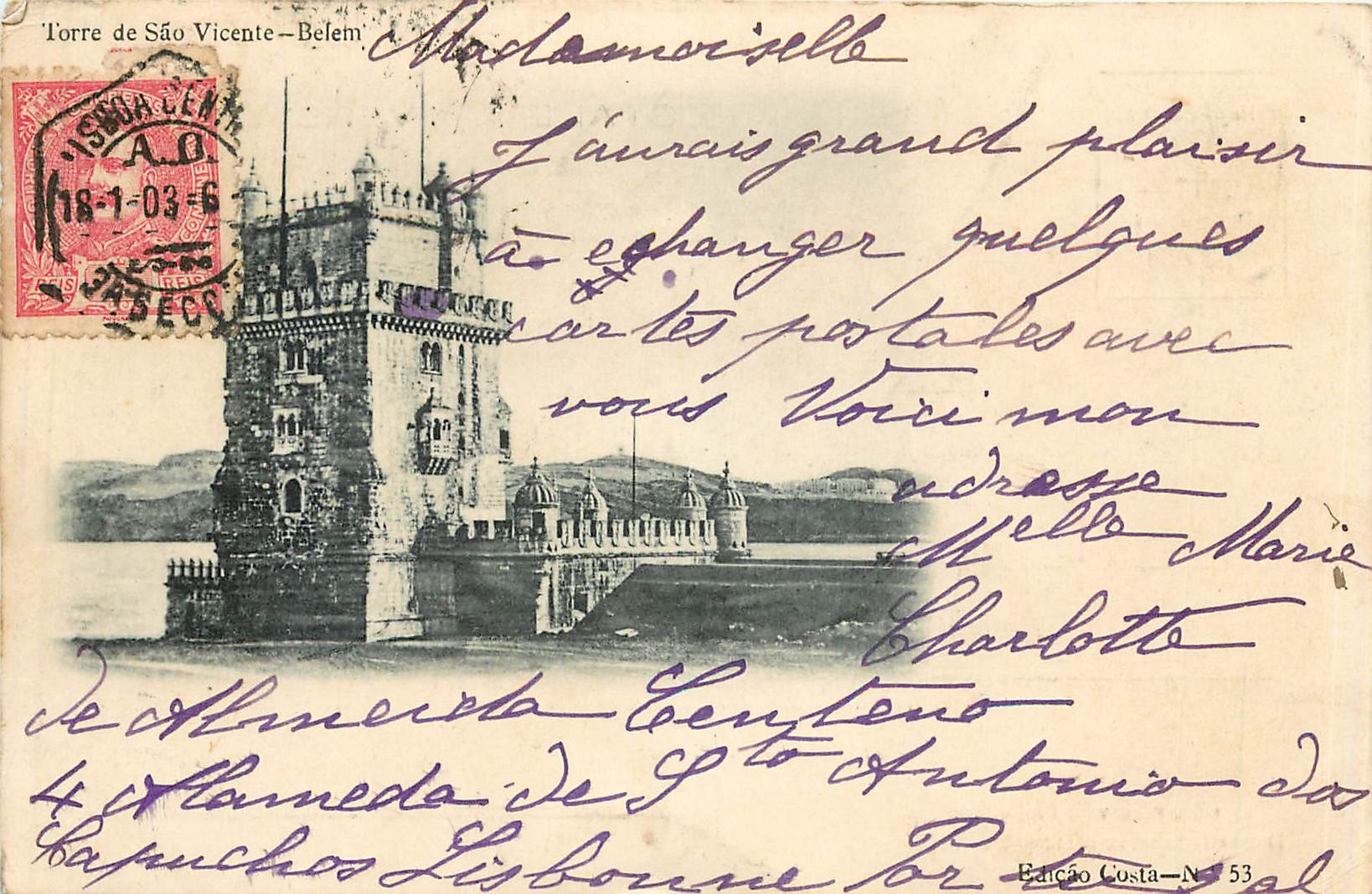 CPA Torre de Sao Vicente-Balem
