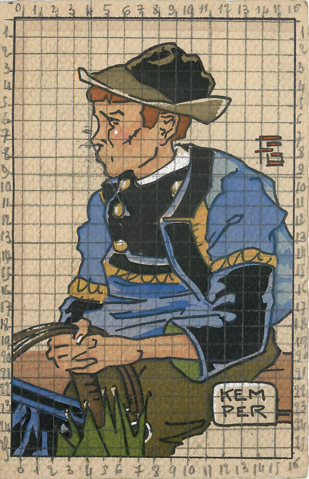 CPA ENFANT GLAZIK