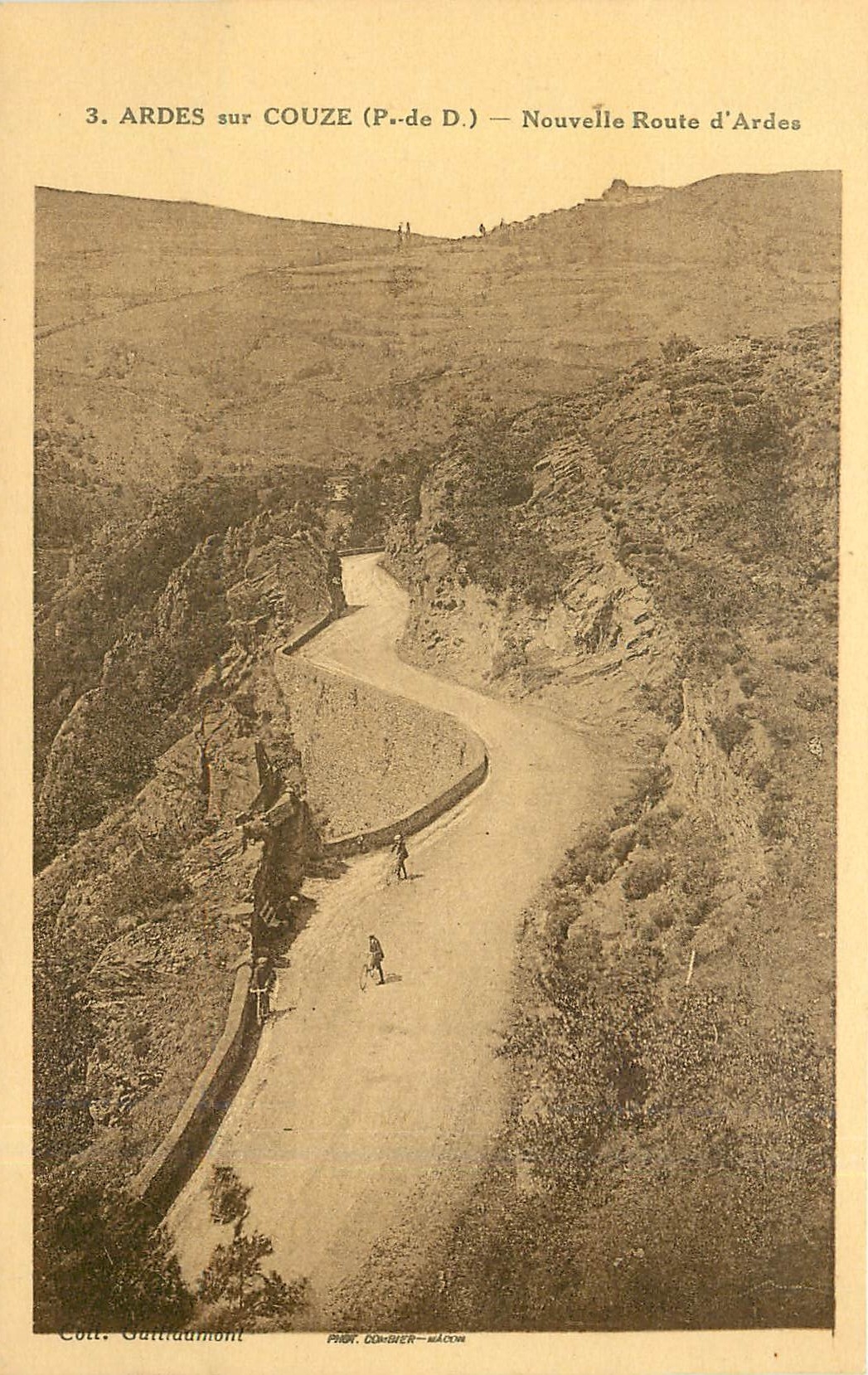 CPA ARDES SUR COUSE (P DE D)-Nouvelle Route d'Ardes
