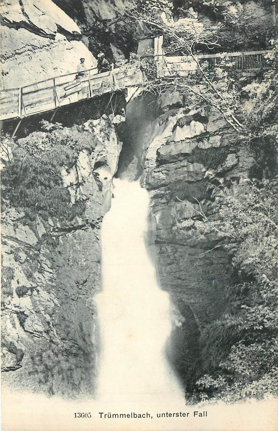 CPA TRUMMELBACH  UNTERSTER FALL