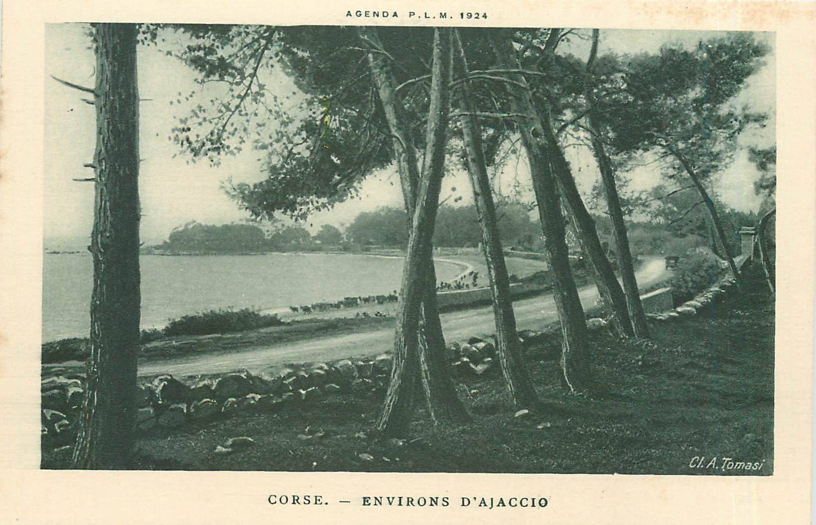 CPA CORSE-ENVIRONS D'AJACCIO