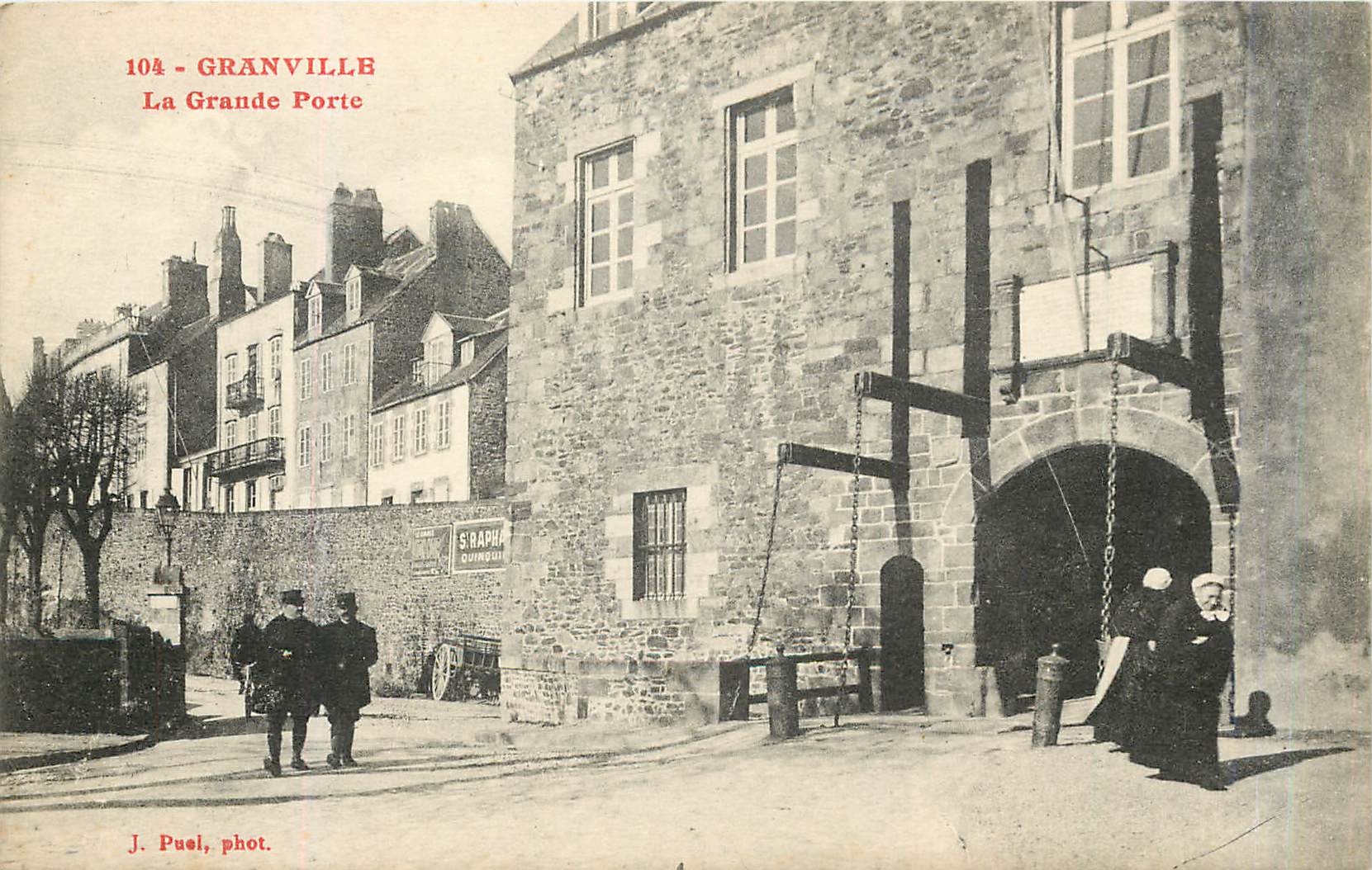 CPA GRANVILLE-La Grande Porte