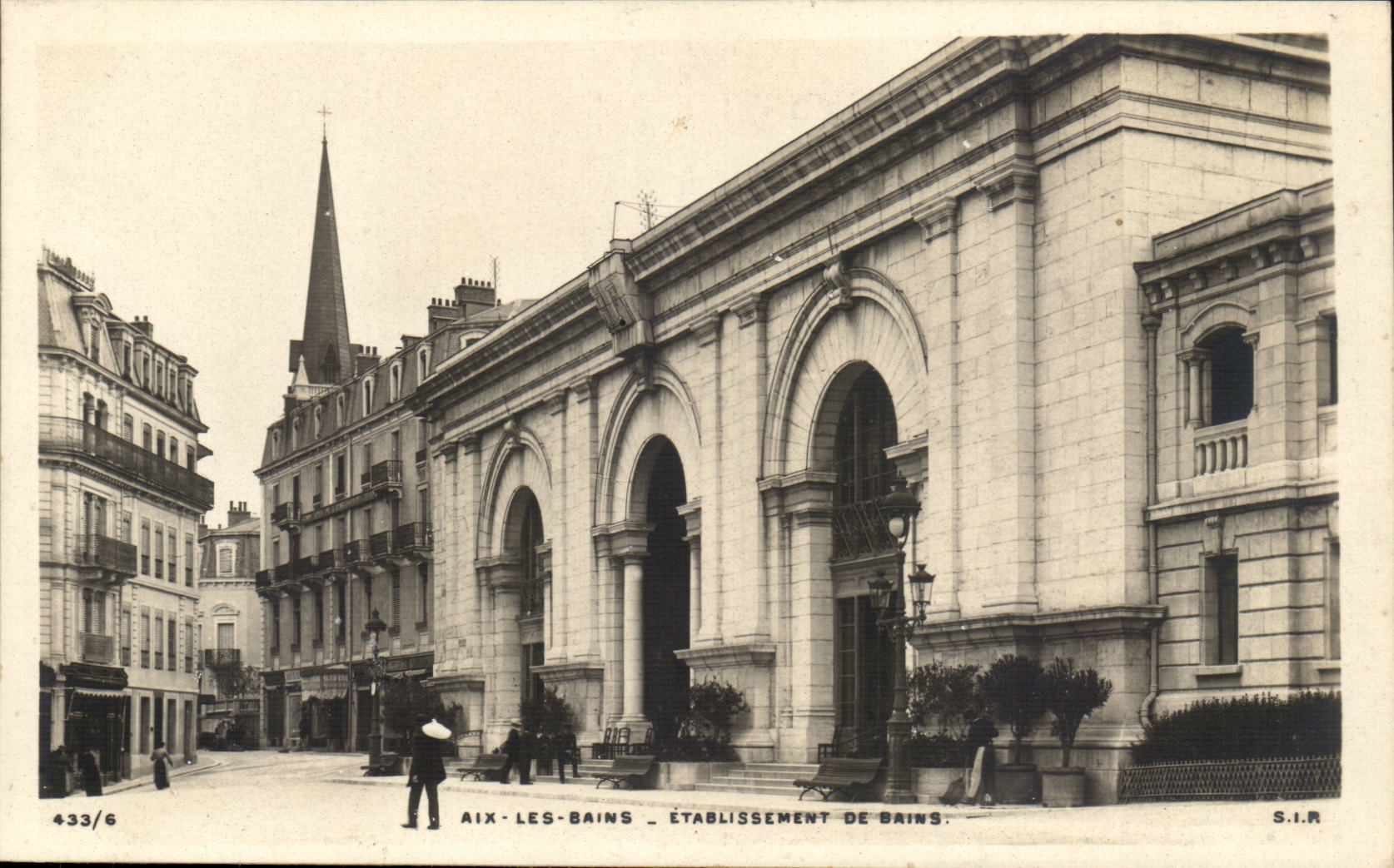 Aix les Bains - Establishment of Baths - CPA
