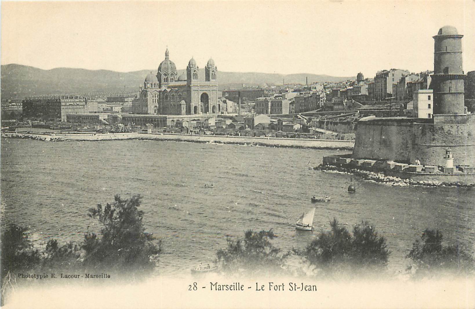 CPA Marseille - Le Fort St-Jean