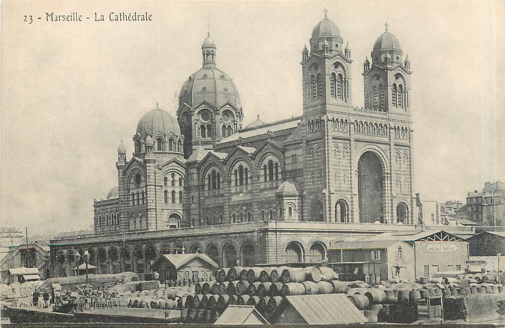 CPA Marseille - La Cathédrale