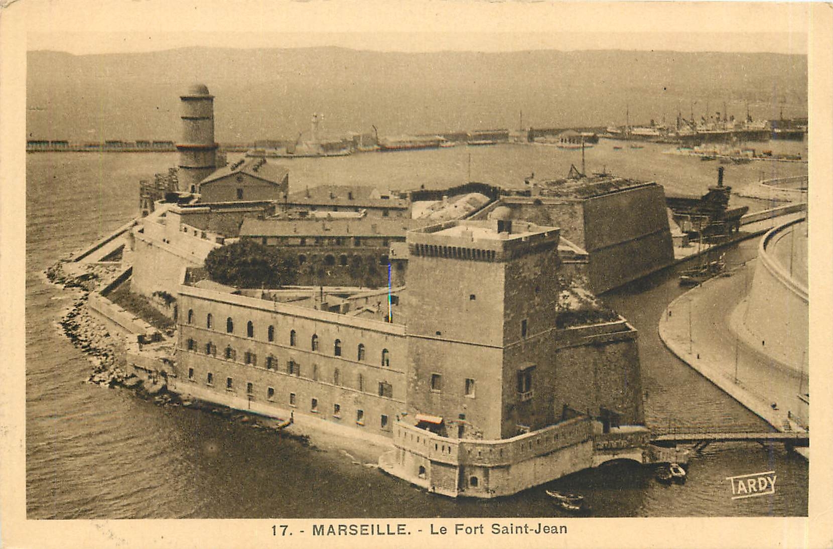 CPA Marseille - Le Fort St-Jean