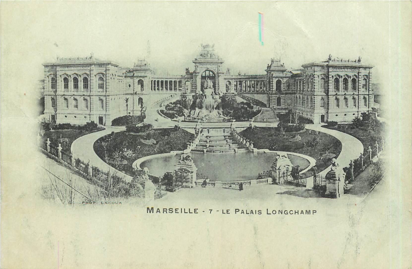 CPA Marseille - Le Palais Longchamp