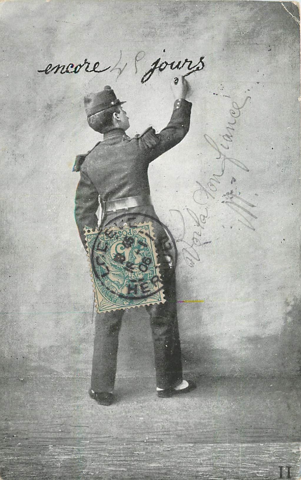 CPA Soldat Militaria