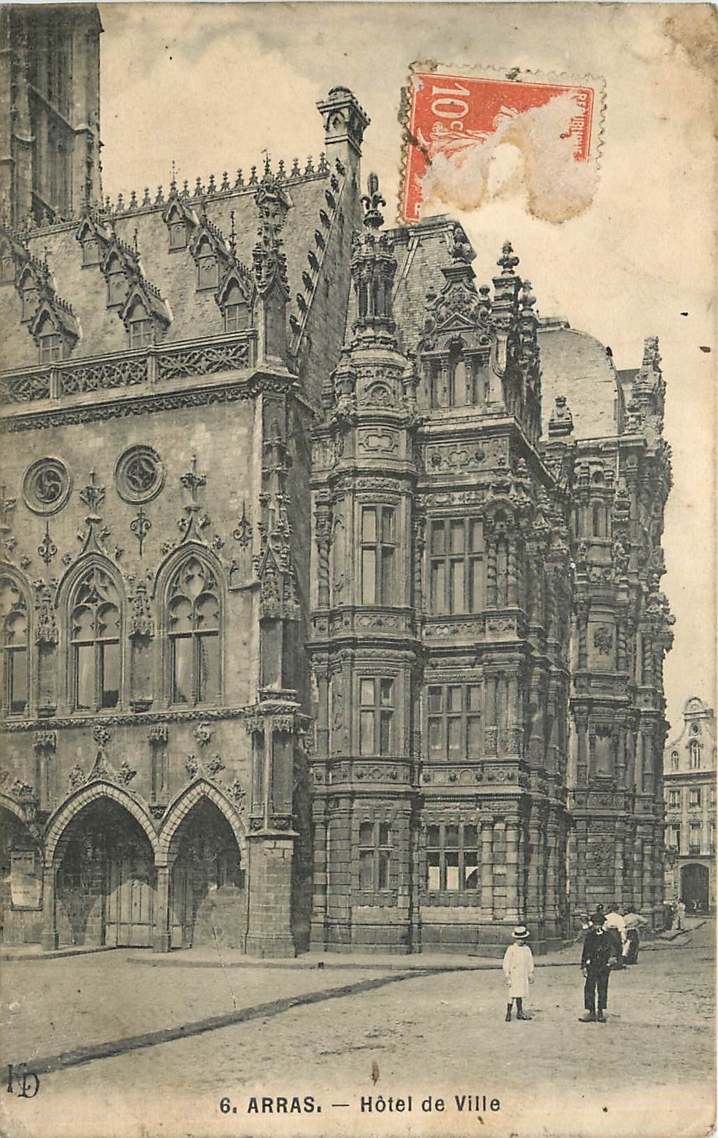 CPA Arras - Hotel de Ville