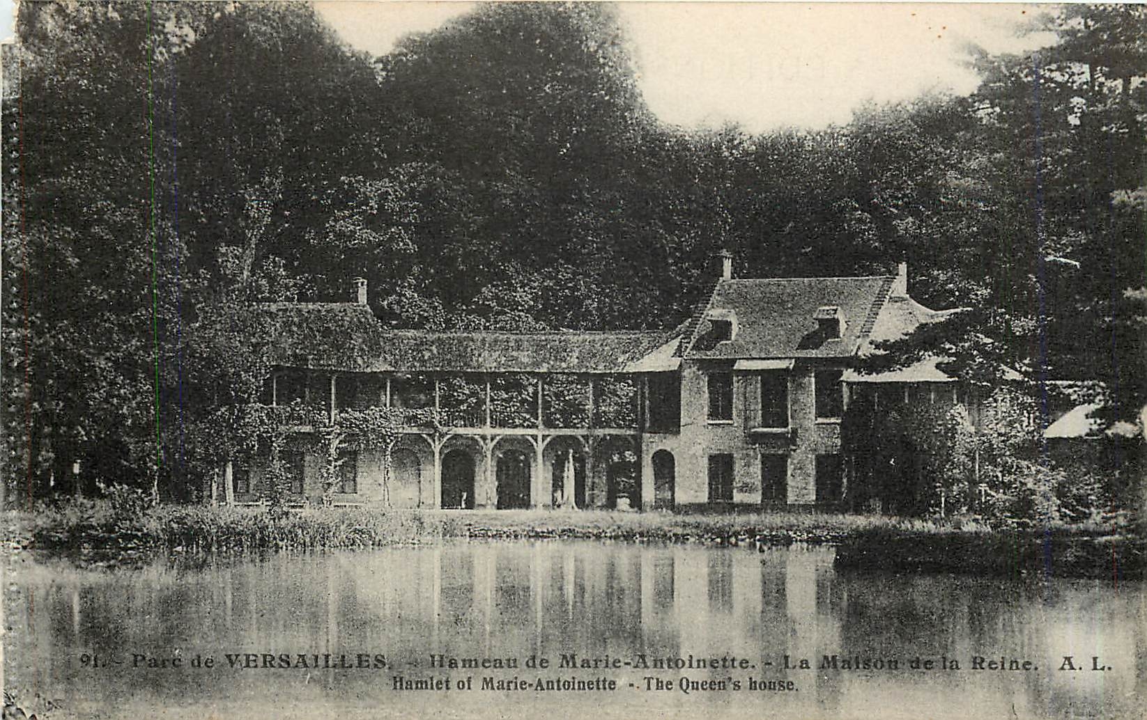 CPA Parc de Versailles Hameau de Marie Antoinette la maison de la Reine 