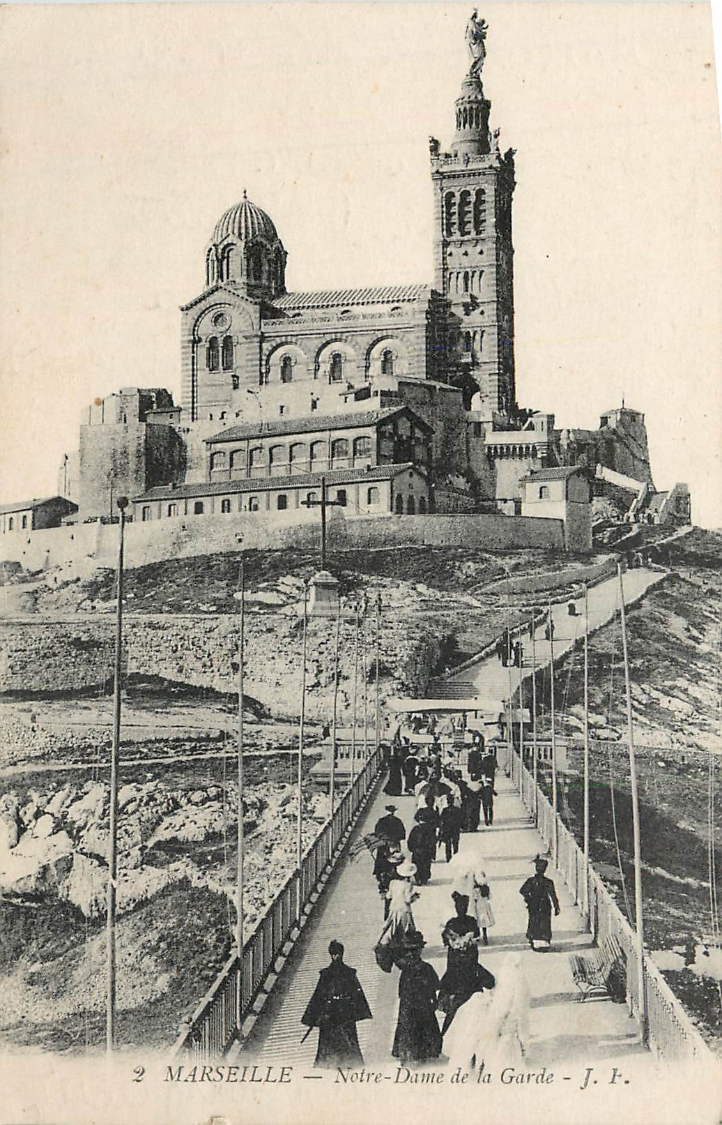 CPA Marseille Notre Dame de la Garde 