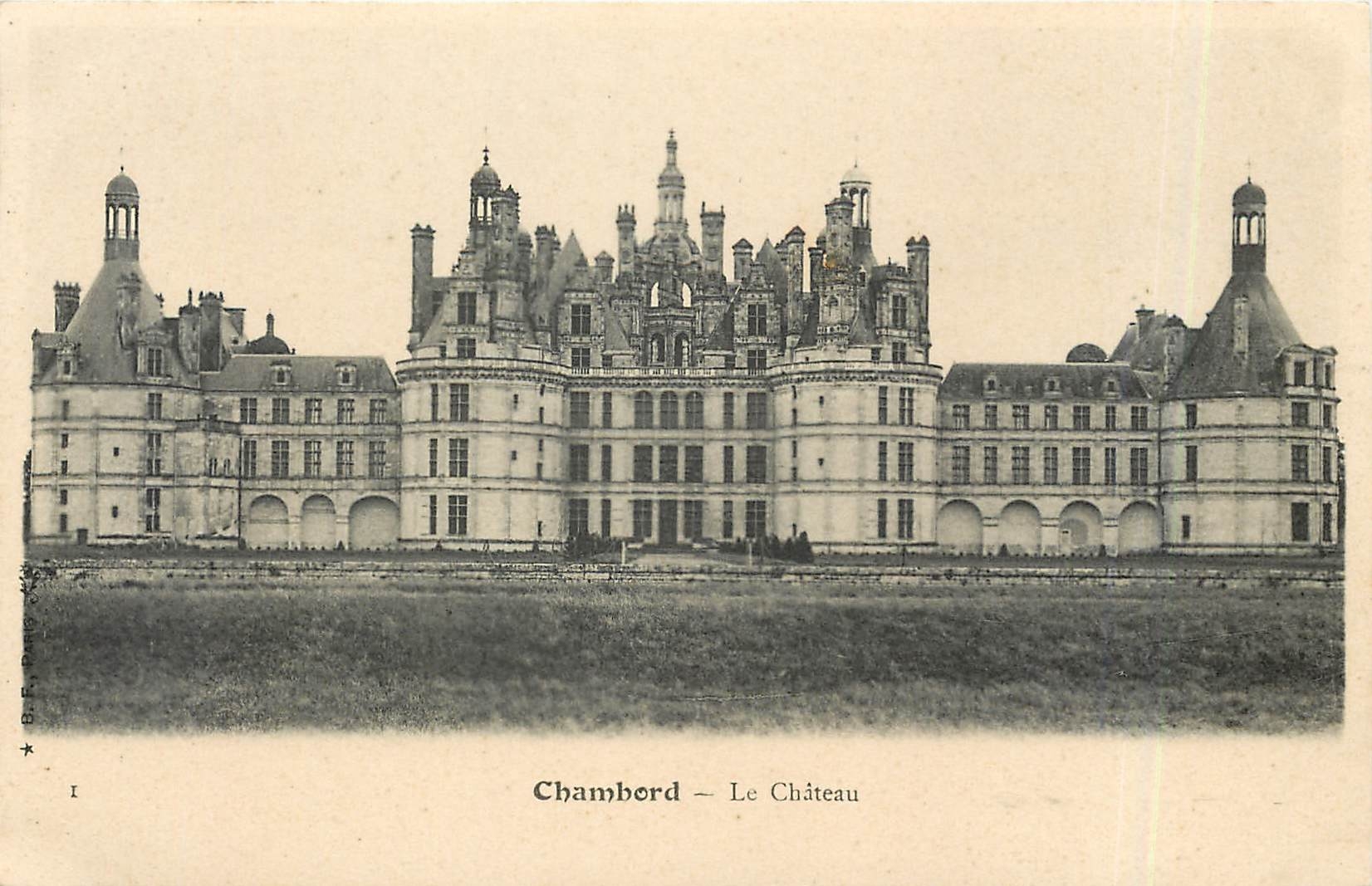 CPA Chambord le chateau 