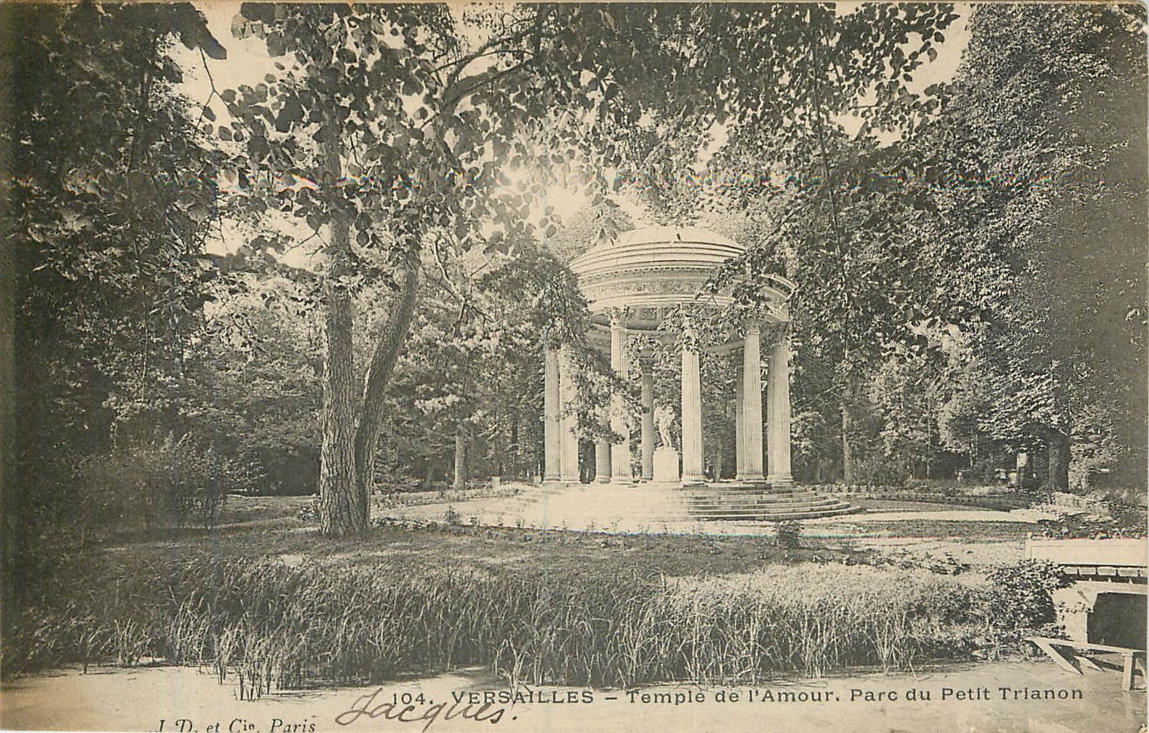 CPA Versailles temple de l'Amour parc du petit trianon 