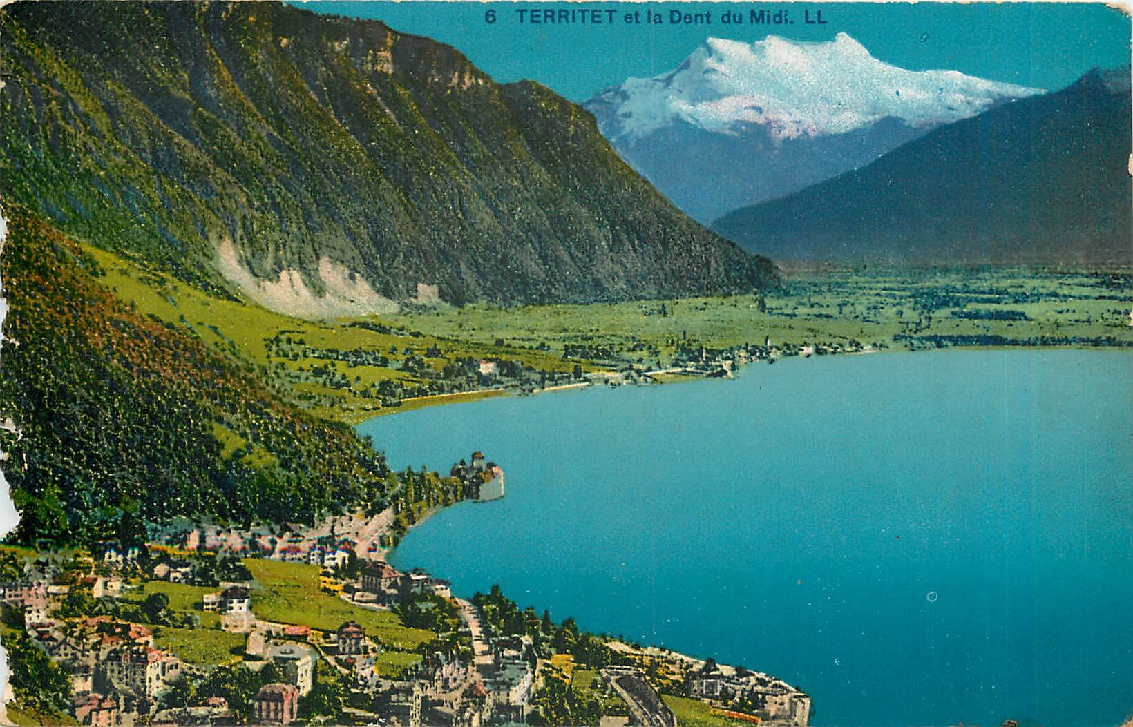 CPA Territet et la Dent du Midi 