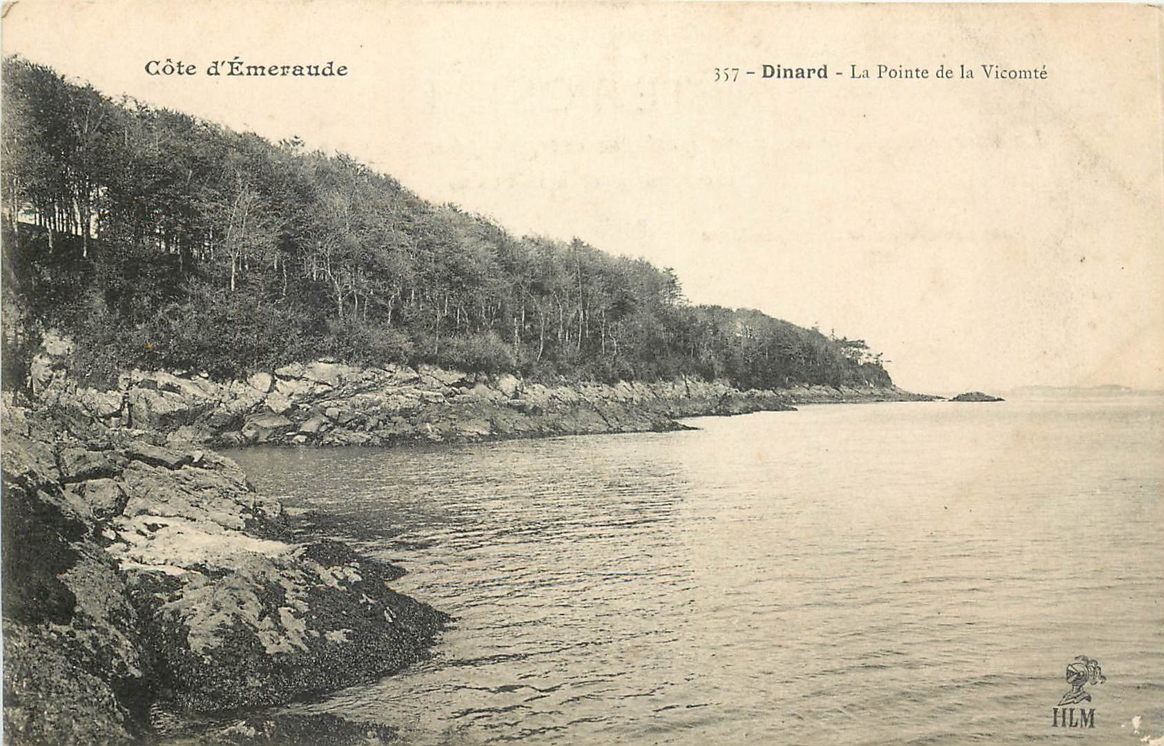CPA Cote d'Emeraude Dinard La Pointe de la Vicomte