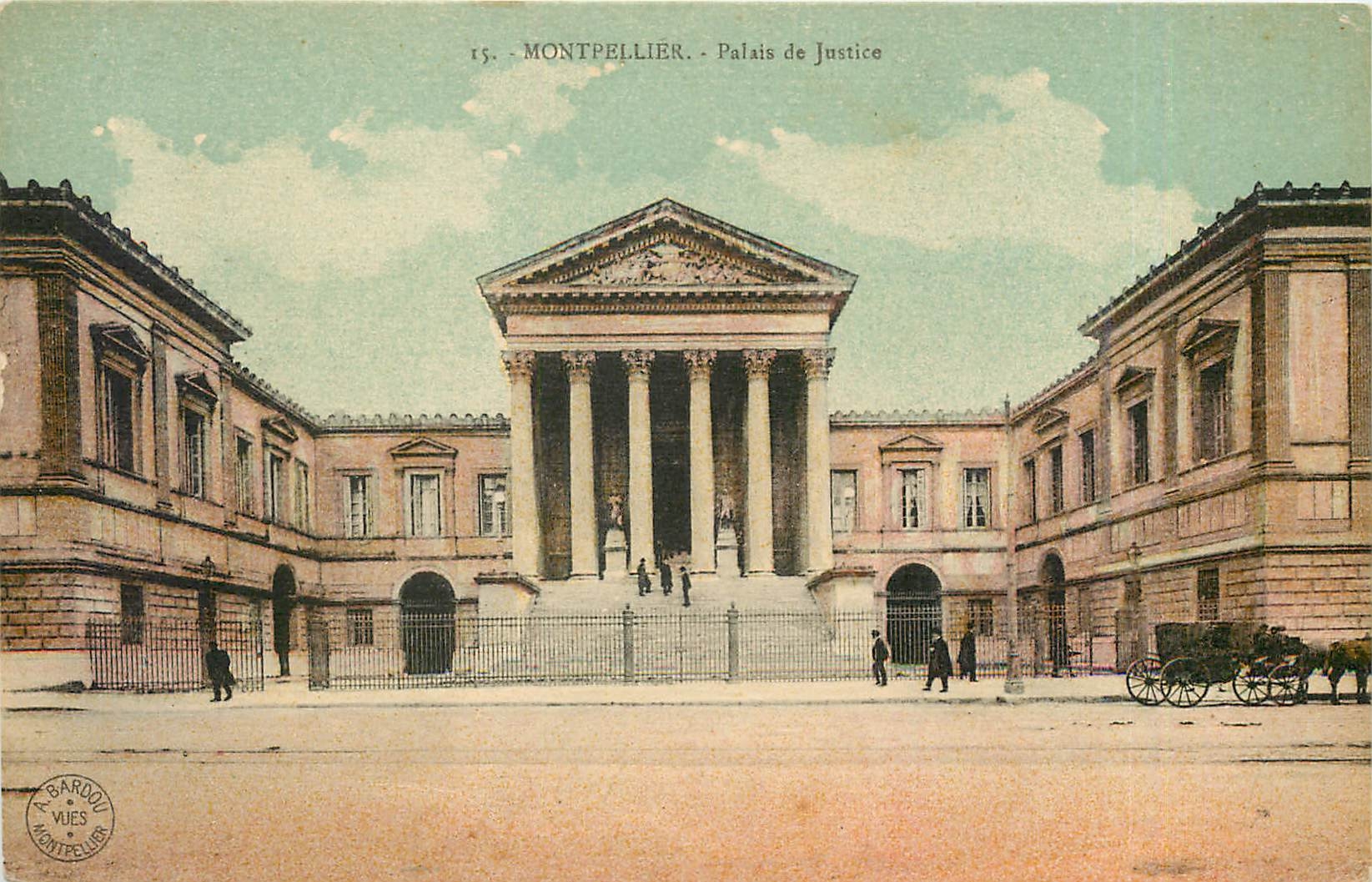 CPA Montpellier Palais de Justice 