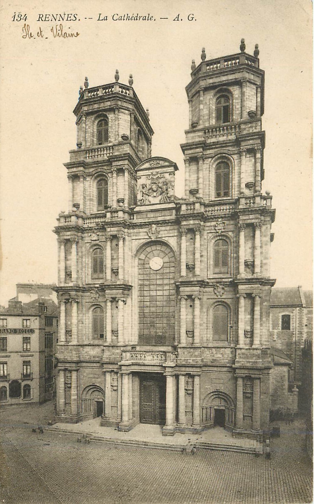 CPA Rennes La Cathedrale 